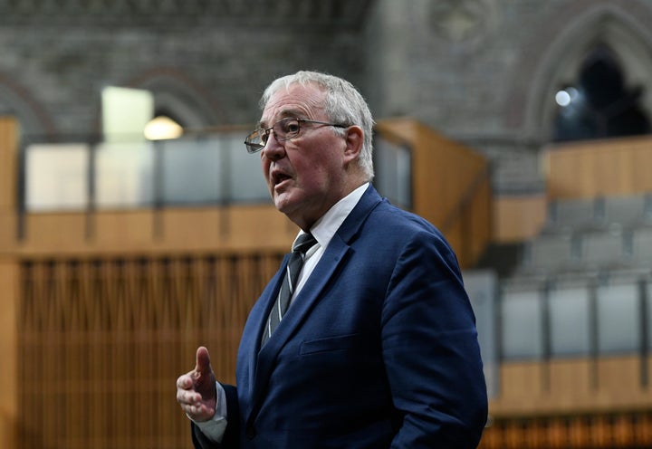 Minister of Public Safety and Emergency Preparedness Bill Blair in the House of Commons in Ottawa, Dec. 10, 2020.