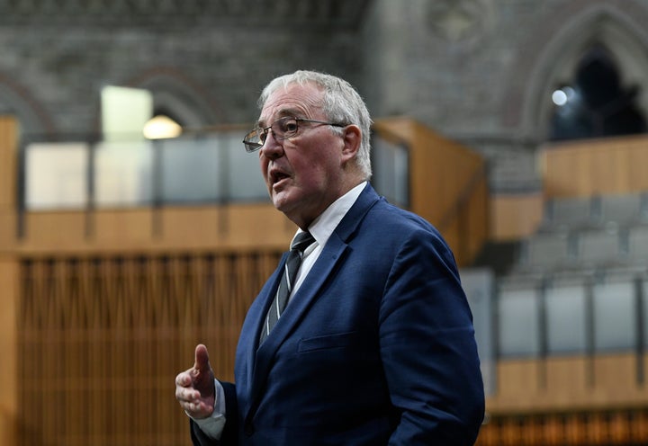 Minister of Public Safety and Emergency Preparedness Bill Blair in the House of Commons in Ottawa, Dec. 10, 2020. 