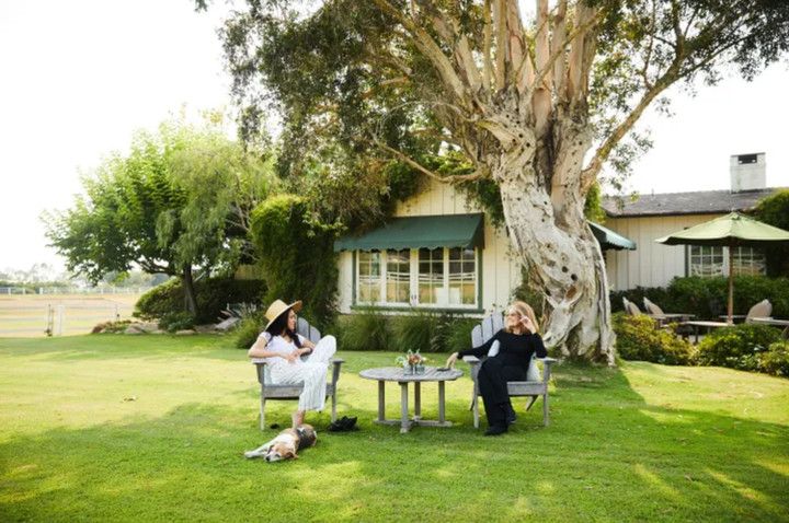 Meghan Markle joined celebrated feminist activist Gloria Steinem for a backyard conversation on women's rights, Black representation, and the U.S. presidential election, released by Makers.