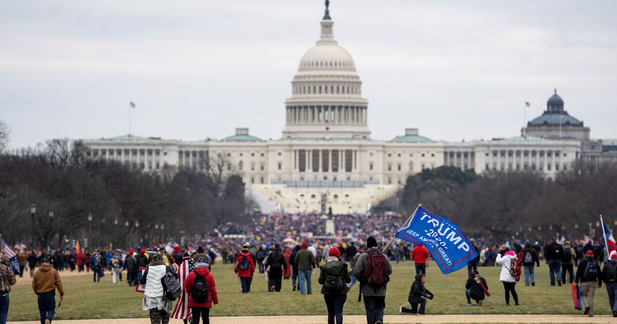 首つり縄 が議事堂の外に出現 黒人へのリンチの象徴 トランプ支持者の暴動で異常事態に ハフポスト