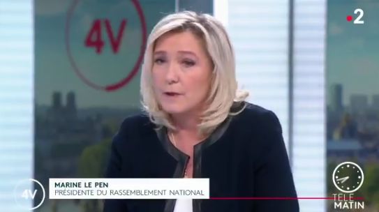 Après le Capitole, Marine Le Pen admet (enfin) la victoire de Joe Biden
