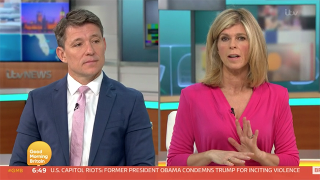 Kate Garraway and Ben Shephard