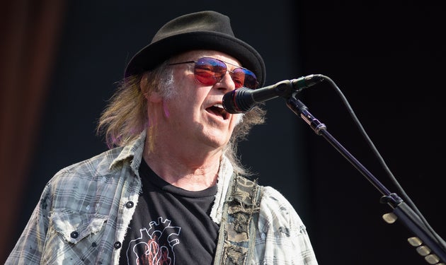 Neil Young, ici au mois de juillet 2019.