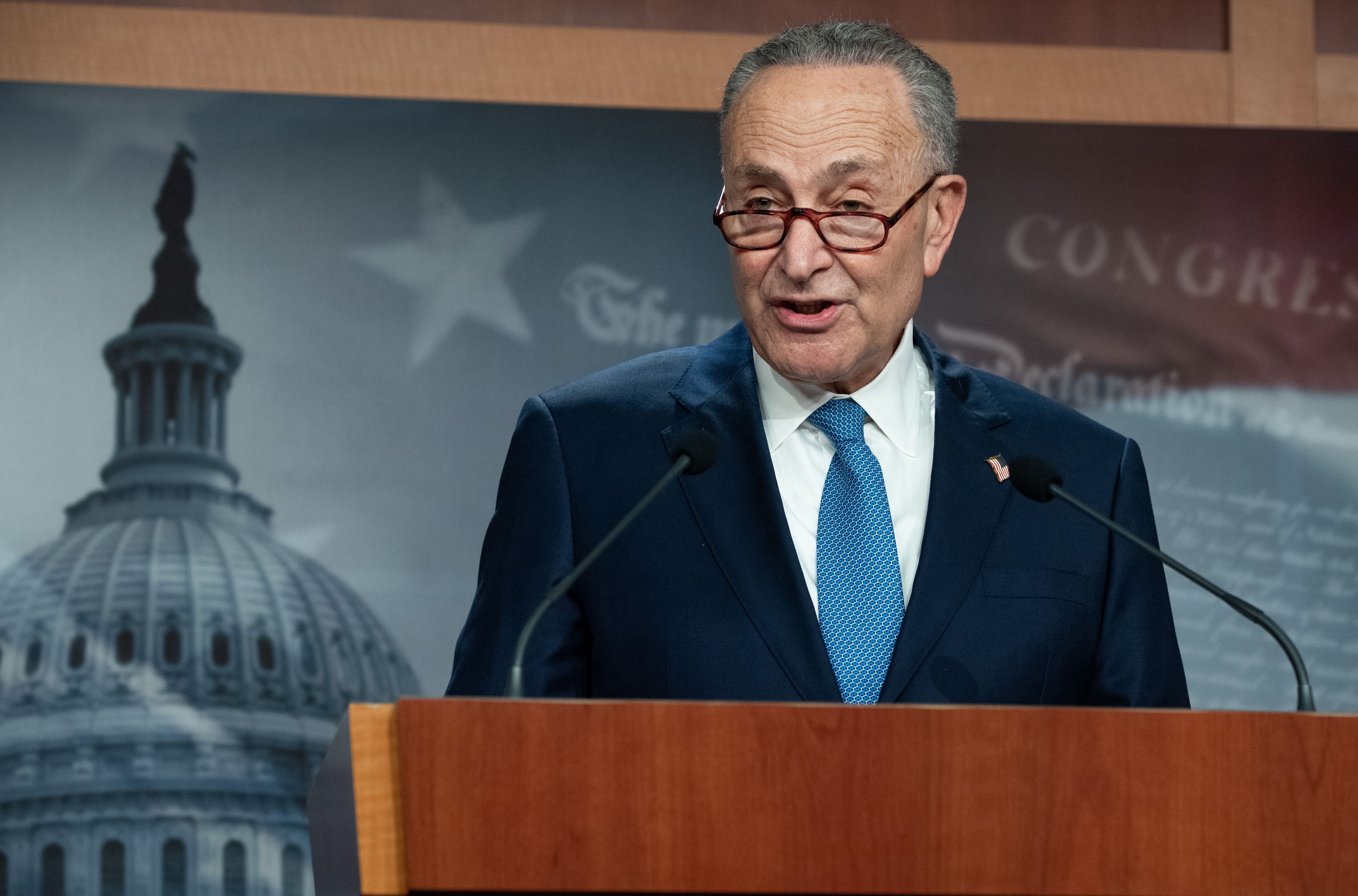 Chuck Schumer Calls For Trump’s Removal Following Violent Insurrection