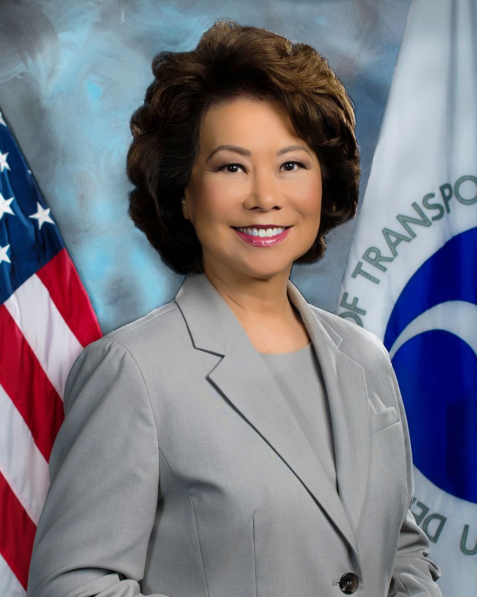 Elaine Chao, secretaria de Estado de Transporte