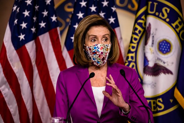 Nancy Pelosi, à Washington aux États-Unis, le 7 janvier 2021.