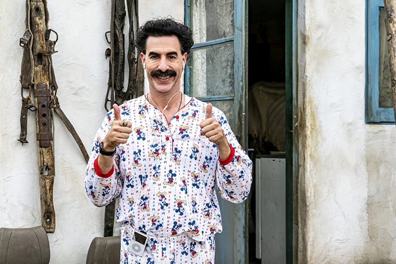 Borat ne reviendra pas, Sacha Baron Cohen l'a enfermé "dans un placard"