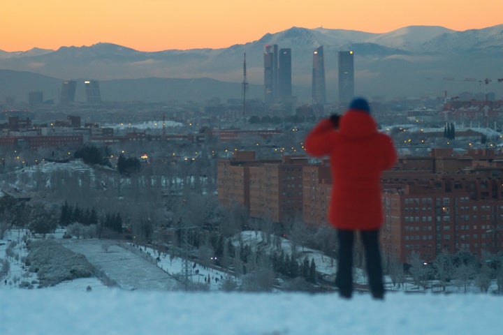 Madrid, ante el temporal.