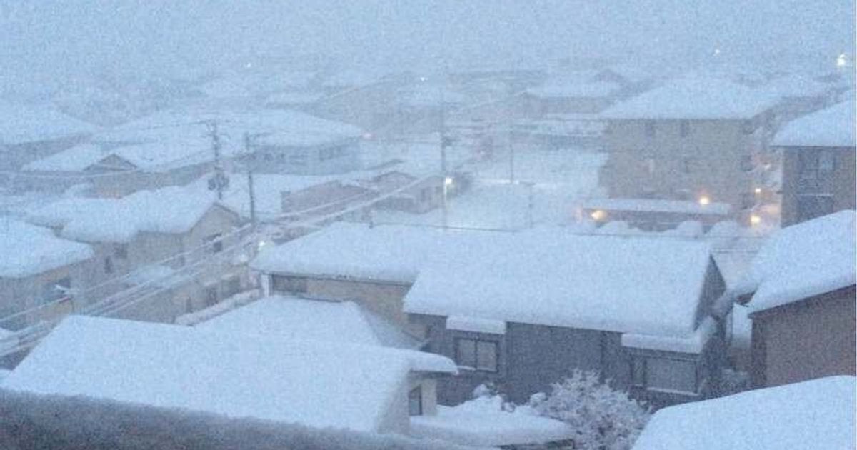 九州や北陸で記録的な大雪　今日1月9日も積雪増加に厳重警戒
