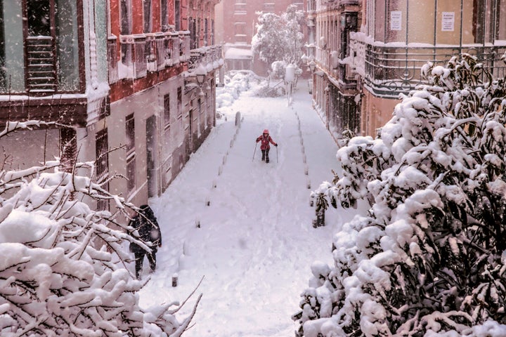 Una calle de Madrid