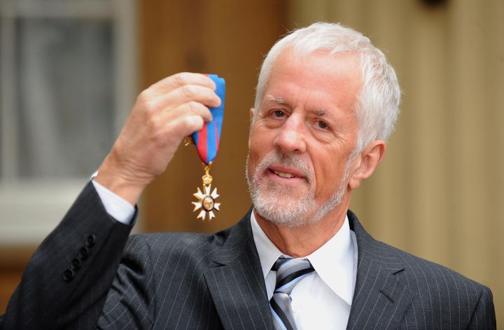 Acclaimed film-maker Michael Apted after he was awarded the Order of Saint Michael and Saint George by Britain's Queen Elizabeth II at Buckingham Palace, London.