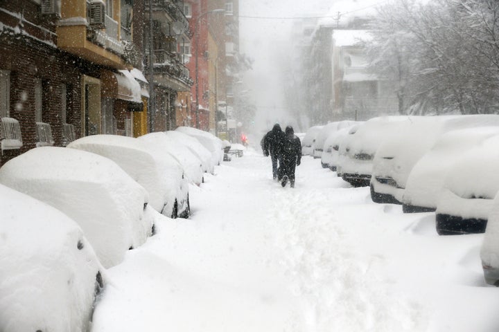 Así ha amanecido Madrid este sábado 9 de enero