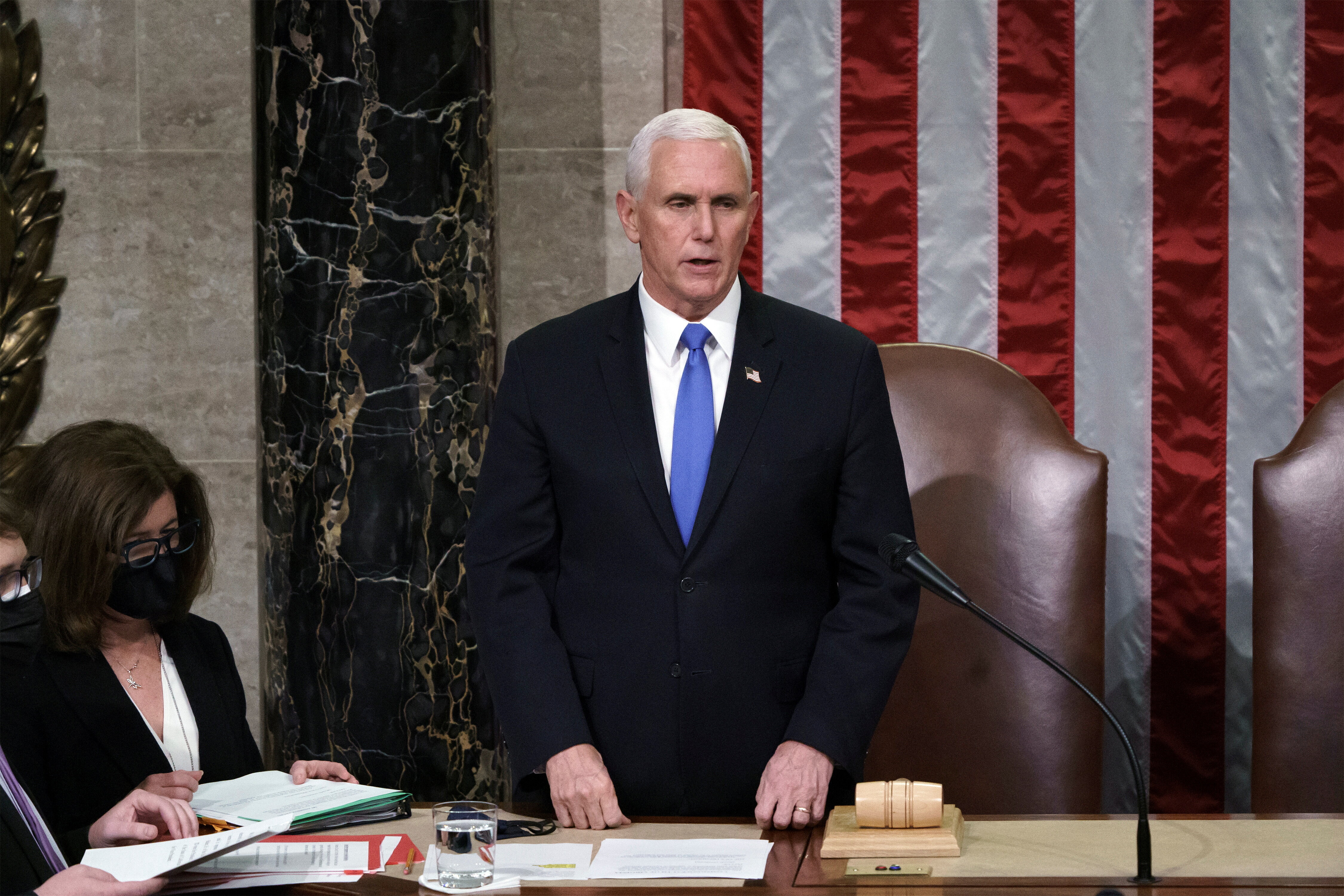 L'investiture de Joe Biden devrait avoir lieu avec Mike Pence