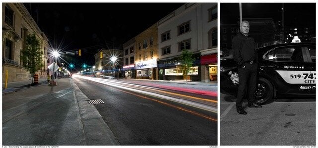 A photo in the 5 a.m. project: Derek - Taxi Driver - City Cabs.