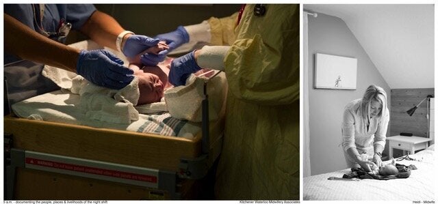 A photo in the 5 a.m. project: Heidi - Midwife - KW Midwifery.