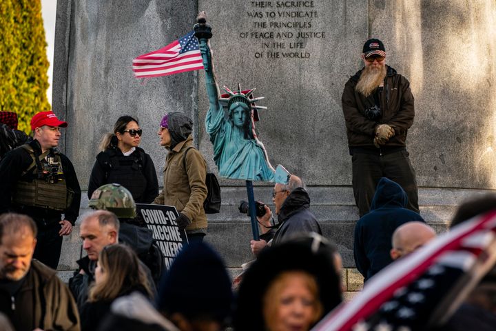10 Ιανουαρίου 2020 - Υποστηρικτές του Τραμπ διαδηλώνουν στην Ουάσιγκτον
