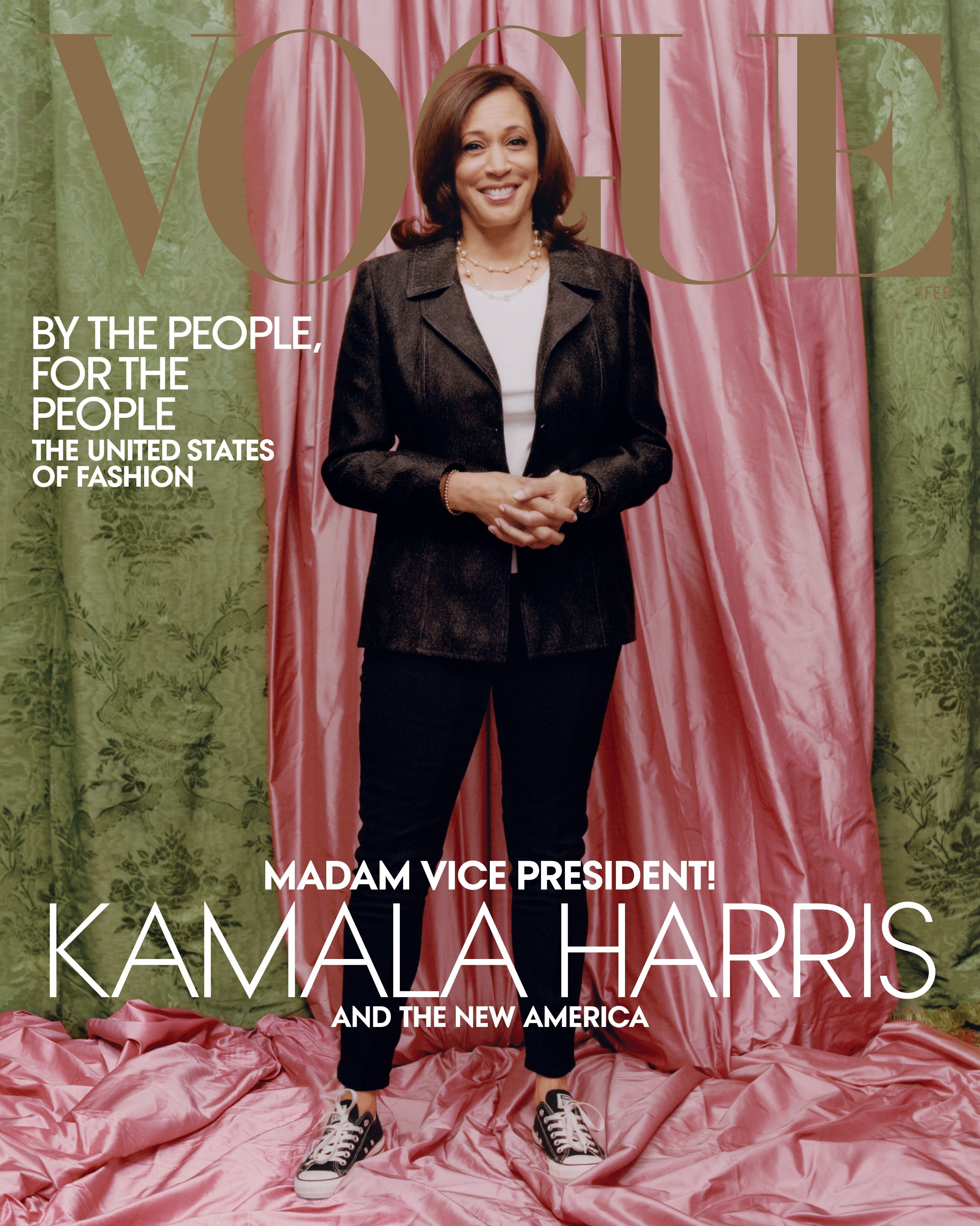 Vogue accusé d'avoir éclairci la peau de Kamala Harris en couverture