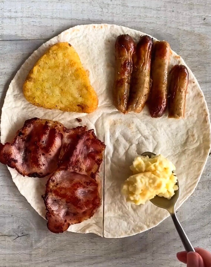 Breakfast Tortilla Wrap