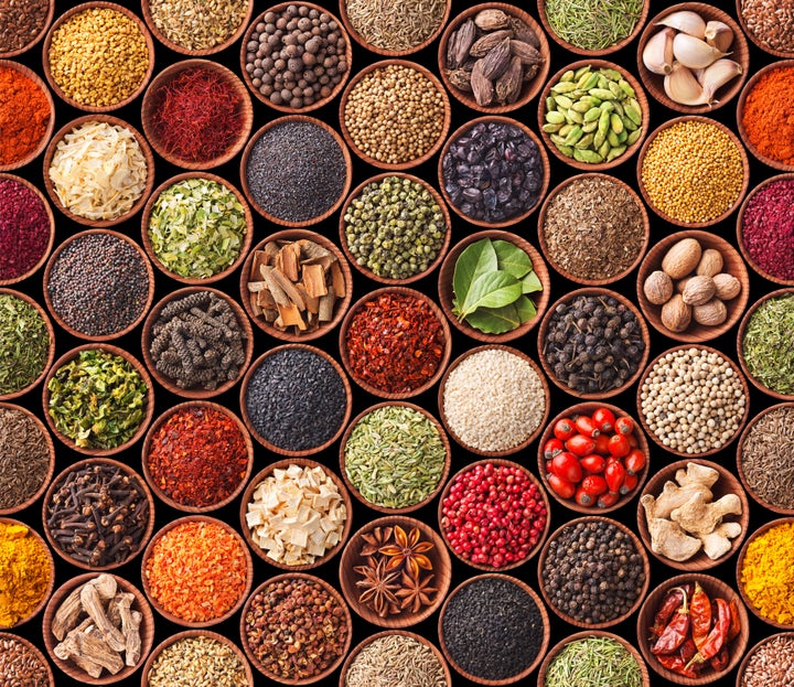 Herbs and spices are considered to be full of "life force" in ayurveda.