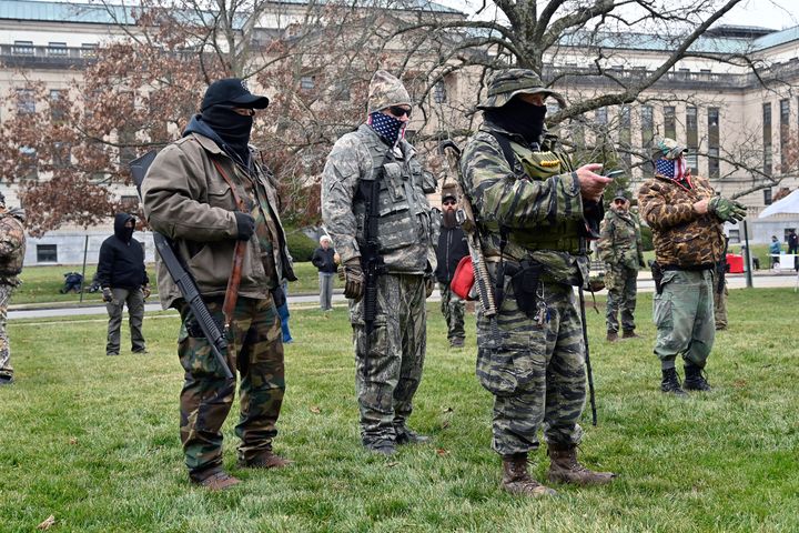 Kentucky lawmakers reported seeing more robust security in place after the Capitol riots in Washington. An armed protest took place outside the Kentucky state capitol building in Frankfort on Saturday, and one attendee was spotted carrying zip-tie handcuffs. 