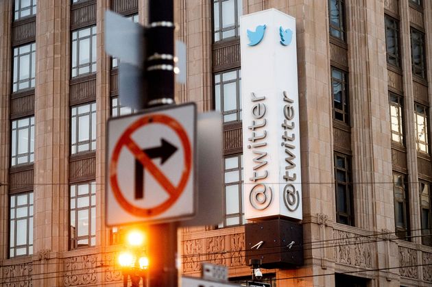 Le siège de Twitter à San Francisco le lundi 11 janvier (AP Photo/Noah Berger)