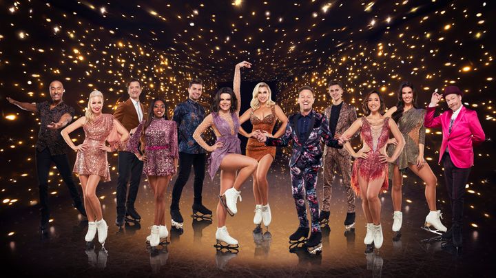 There were 12 celebrities at the start of Dancing On Ice 2021