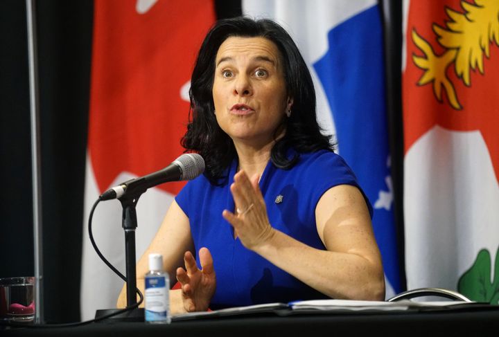 La mairesse de Montréal, Valérie Plante. (photo d'archives)