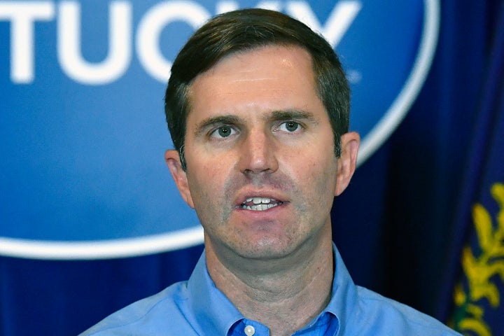 Kentucky Gov. Andy Beshear used a Tuesday news conference to blast an impeachment effort against him after four Kentucky resi
