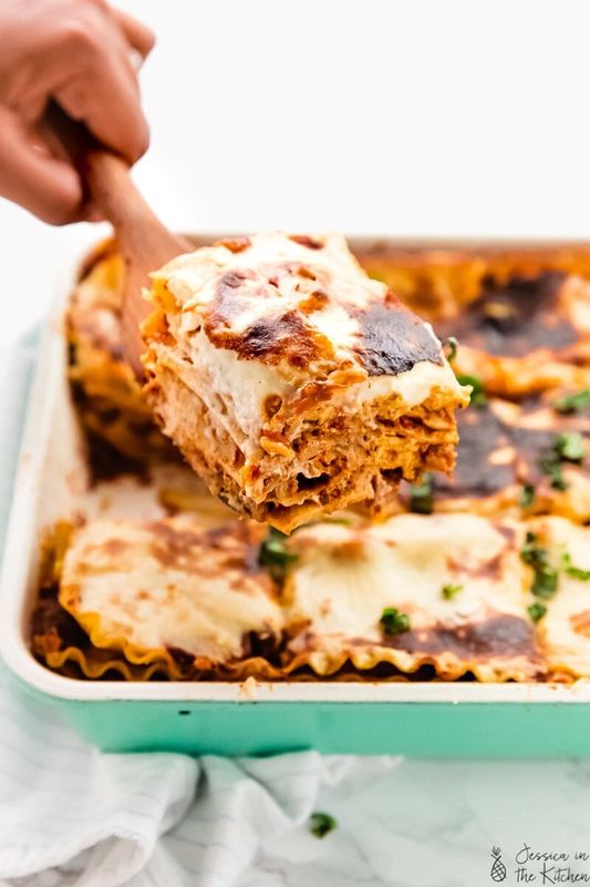 Best Vegan Lasagna from Jessica In The Kitchen