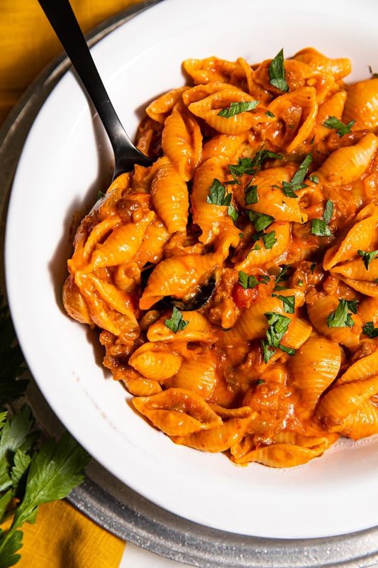 Cheesy Taco Pasta from Jessica In The Kitchen