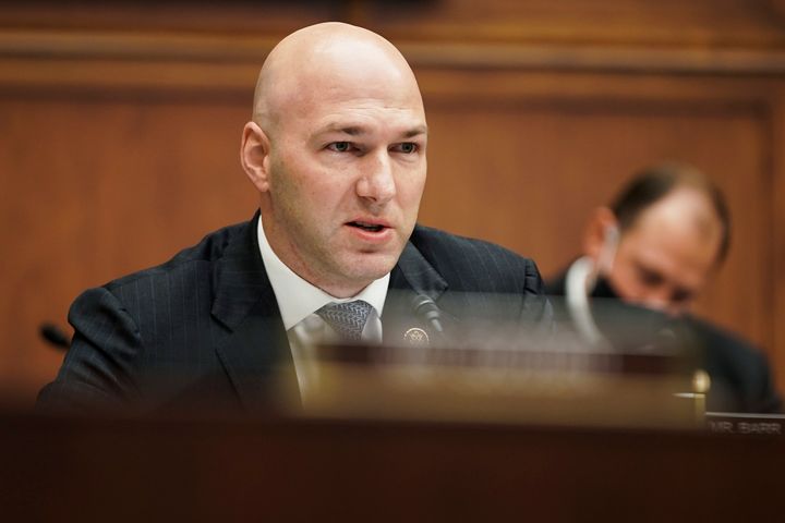 "The President abandoned his post while many members asked for help, thus further endangering all present," said Rep. Anthony Gonzalez (R-Ohio).