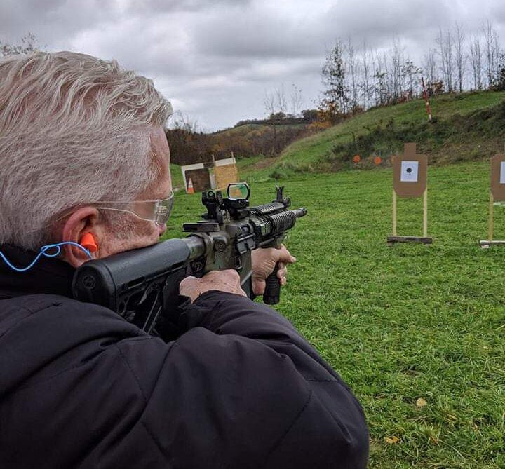 Rep. Bill Johnson attends a training at ATG Worldwide in 2018. (Facebook)