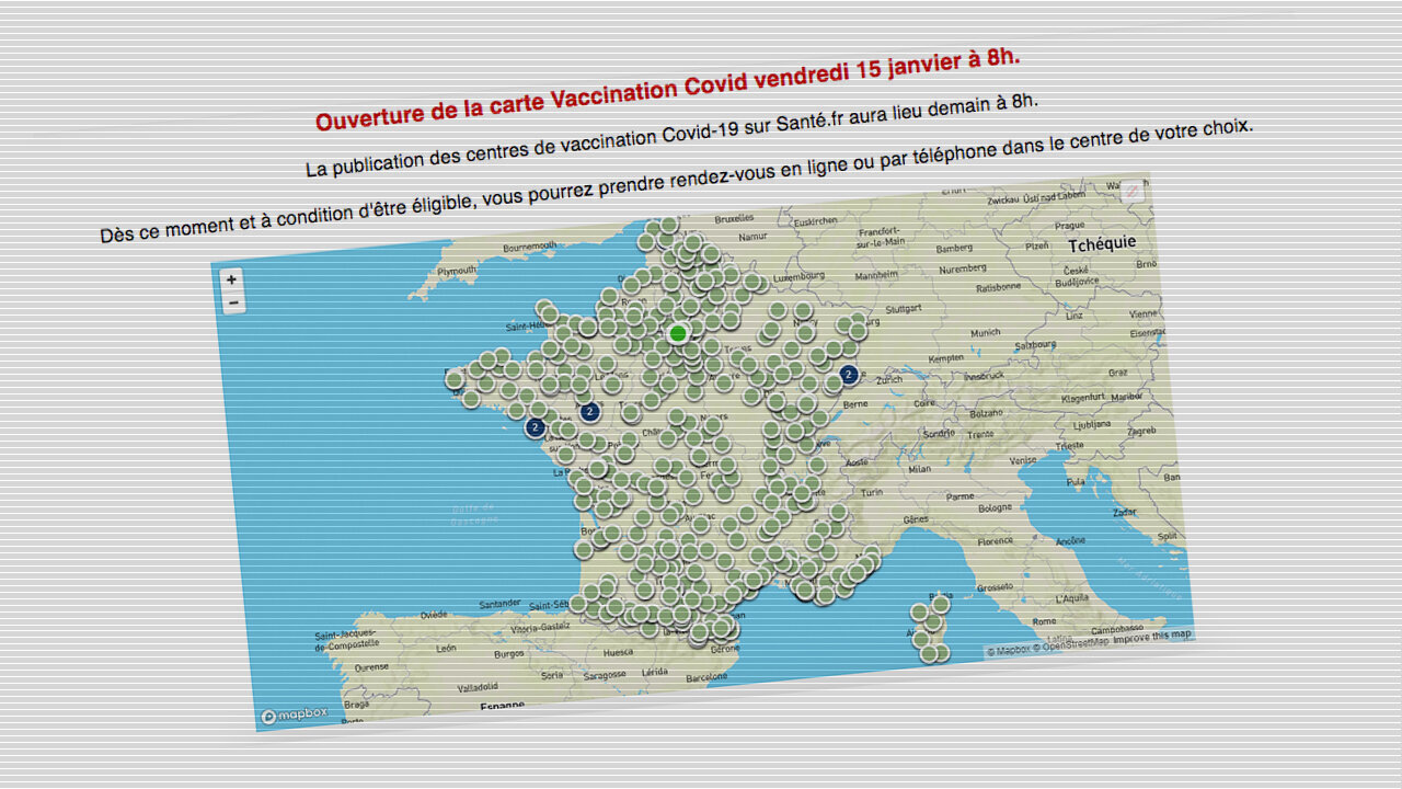 Vaccination contre le covid-19: la prise de rendez-vous en ligne accessible vendredi