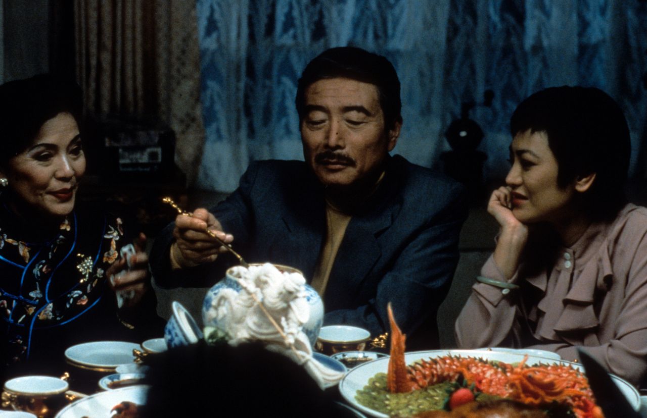 Gua Ah-leh, Sihung Lung and Sylvia Chang in "Eat Drink Man Woman."