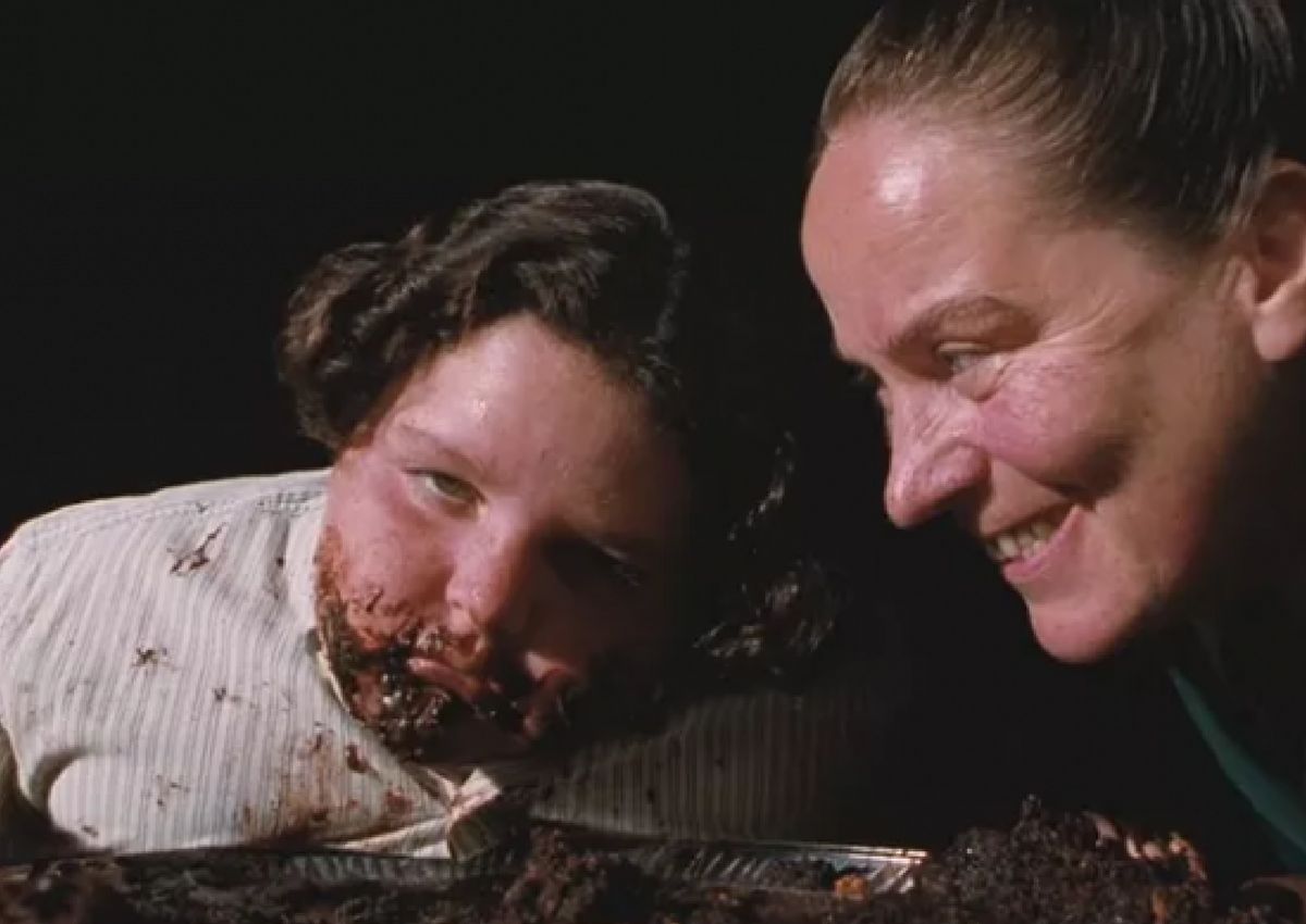 Jimmy Karz and Pam Ferris, otherwise known as The Trunchbull, in "Matilda."