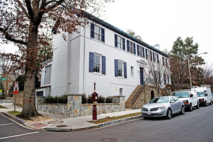 The home of Ivanka Trump and Jared Kushner, in Washington, DC's Kalorama district.