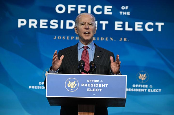 "We are in the middle of a once-in-several-generations economic crisis within a once-in-several-generations public health crisis," President-elect Joe Biden said.