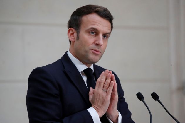 Emmanuel Macron, ici à l'Élysée à Paris, le 13 janvier 2021.