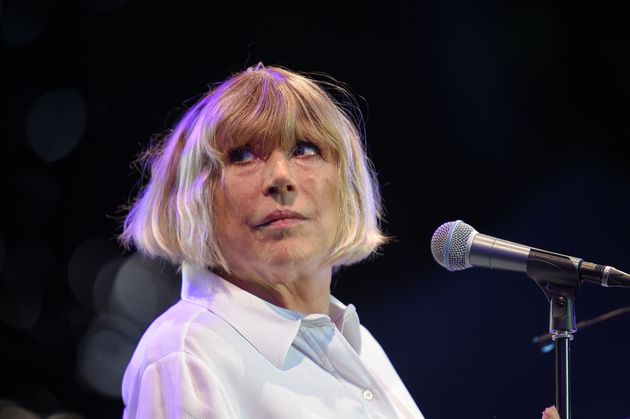 La chanteuse Marianne Faithfull lors de la 23e édition du Festival Cognac Blues Passion le 8 juillet 2016. 