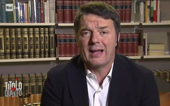 Matteo Renzi questa sera ospite di Paolo Del Debbio in Diritto e Rovescio Matteo Renzi questa sera ospite di Paolo Del Debbio in Diritto e Rovescio