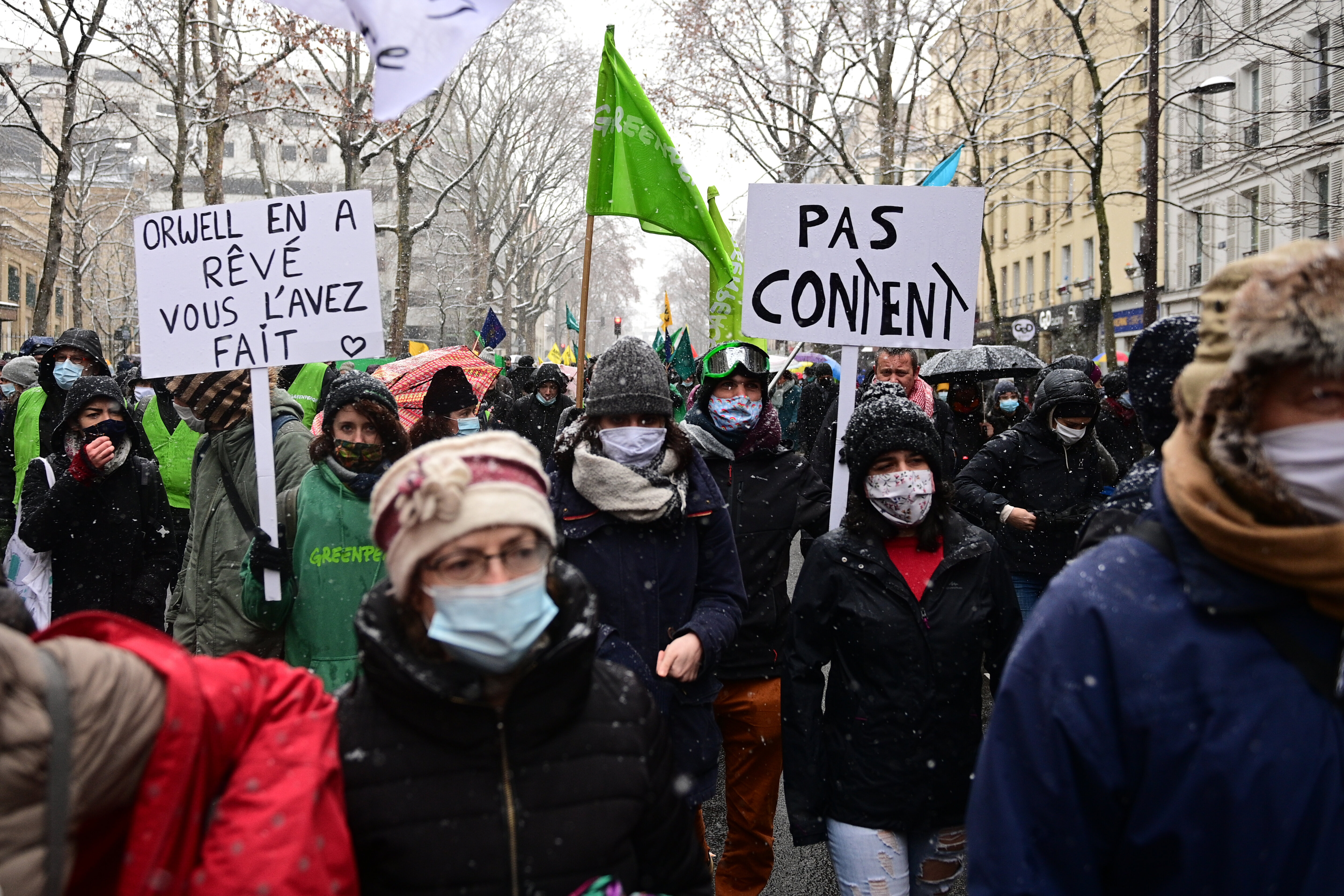 Contre la loi "sécurité globale", nouvelle journée de manifestation dans toute la France