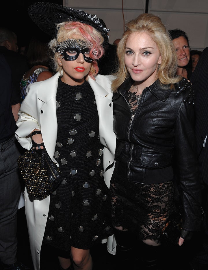 Lady Gaga and Madonna