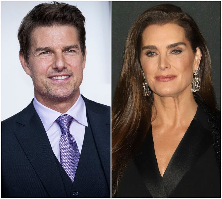 Tom Cruise and Brooke Shields