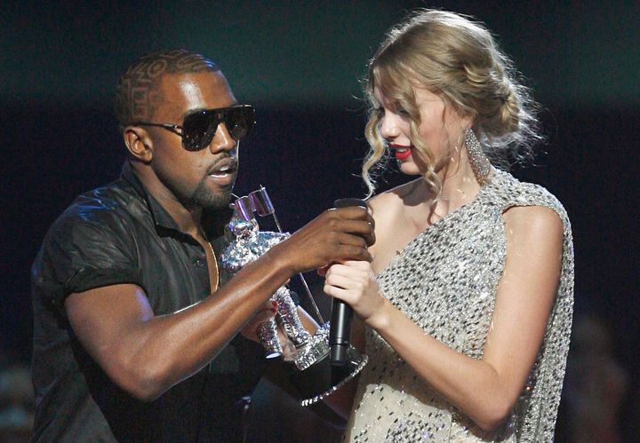 Kanye West and Taylor Swift.