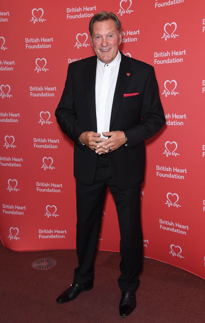 Glenn Hoddle at a British Heart Foundation event in 2019