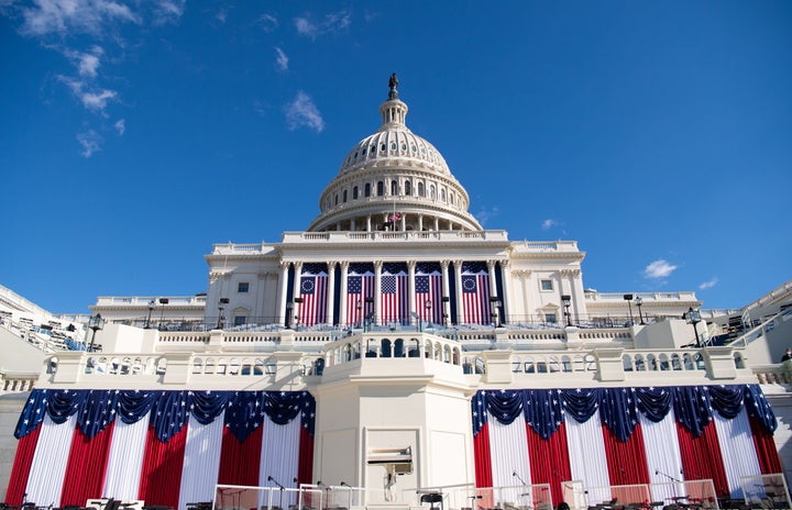 The U.S. Capitol is seen in Washington, D.C., on Jan. 19, 2021.