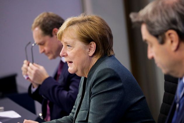 Angela Merkel, ici à Berlin le 19 janvier 2021.