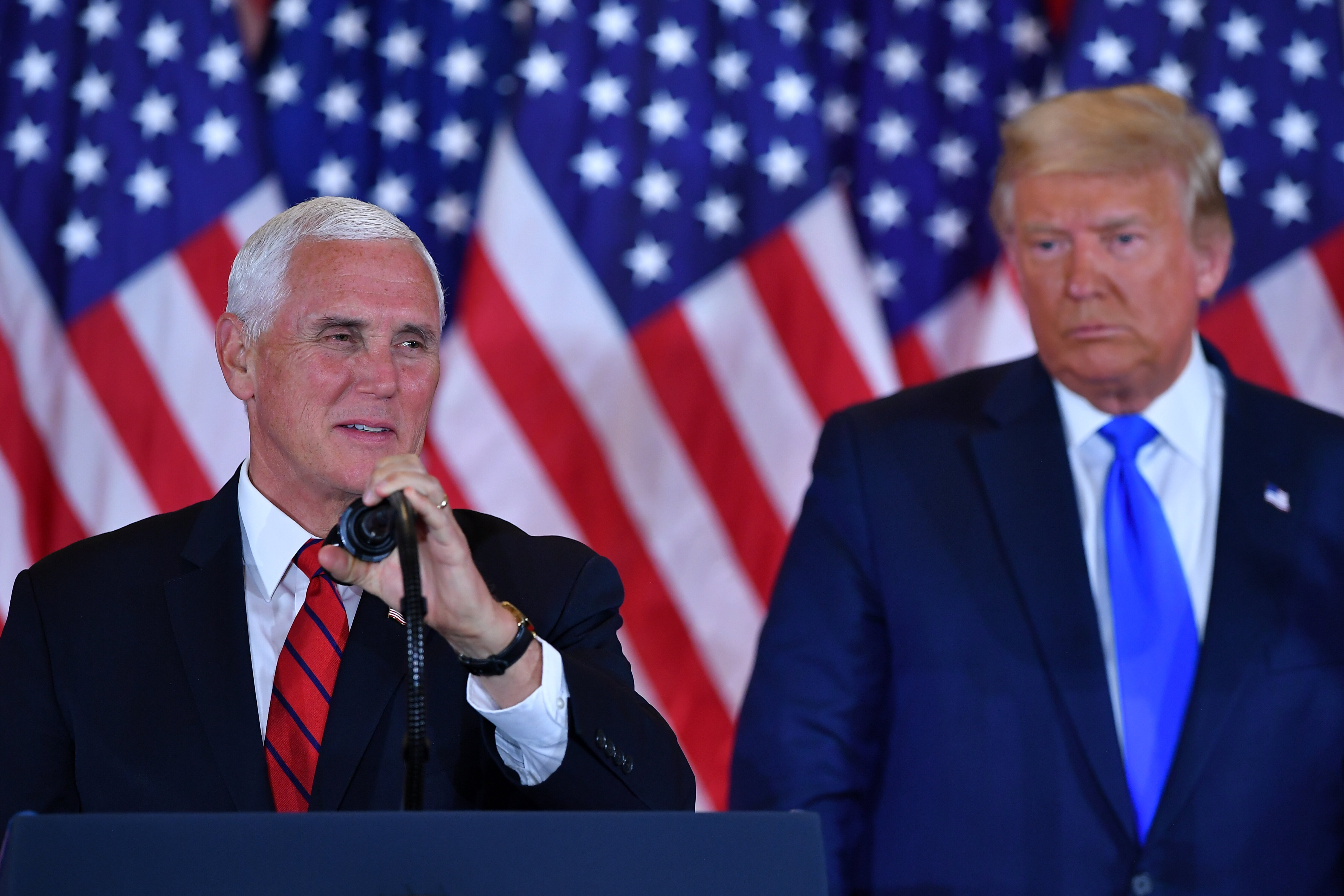 Pence n'a même pas cité Trump dans son tweet d'adieu