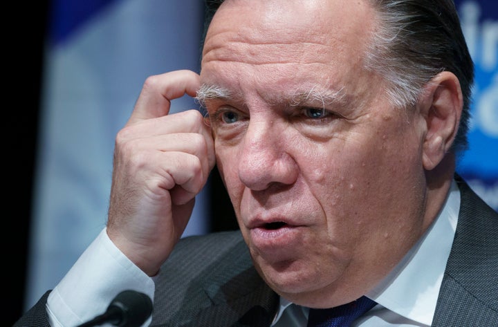 François Legault, 19 janvier 2021 (Paul Chiasson/PC)