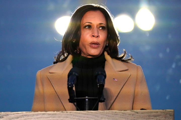 La vicepresidenta electa, Kamala Harris.